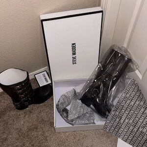 Steve Madden Men's Dark Brown Boots